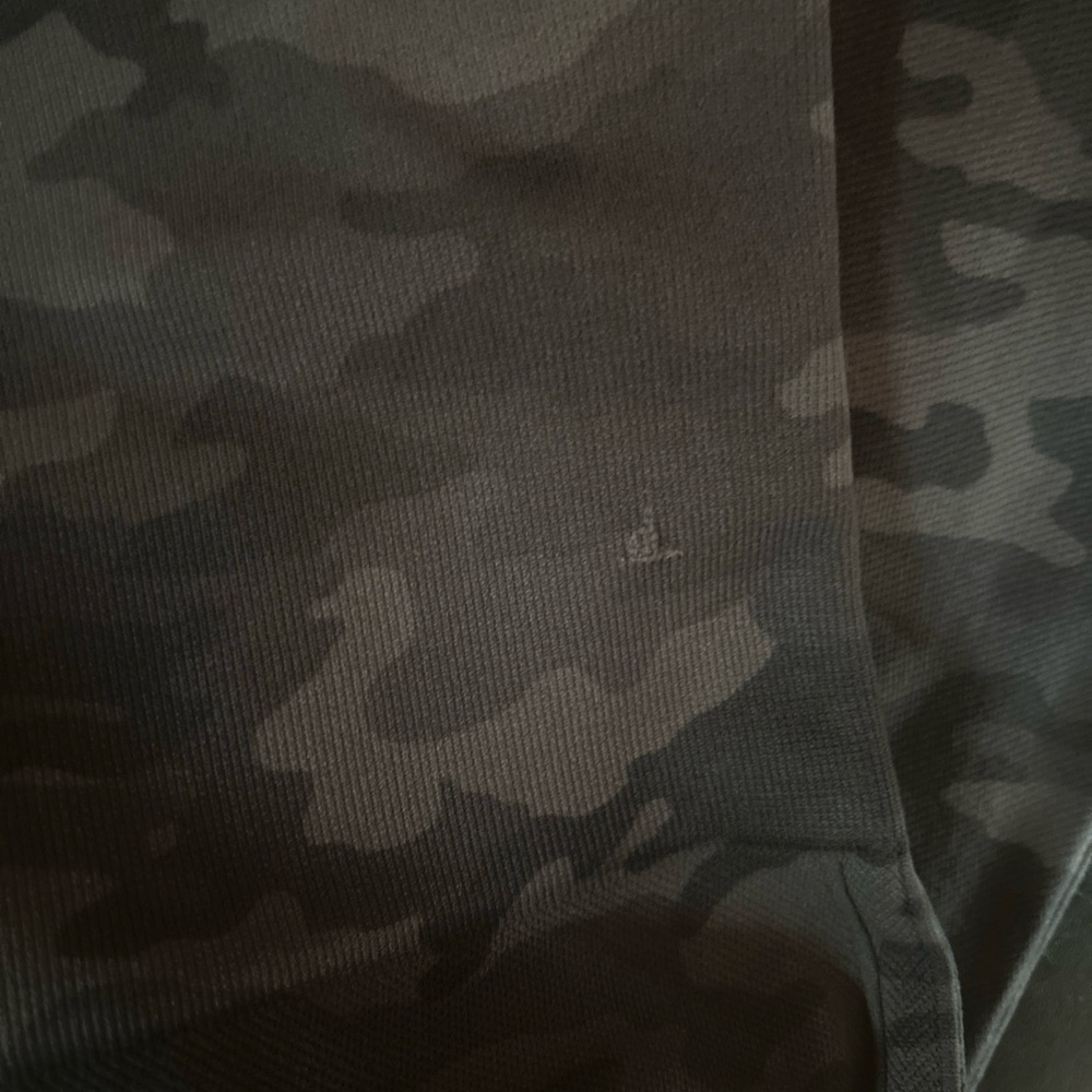 Spanx Leggings Womens Small Green Camo Look At Me Now Seamless High Rise Stretch - Picture 3 of 8